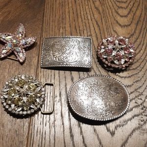 5 belt buckles